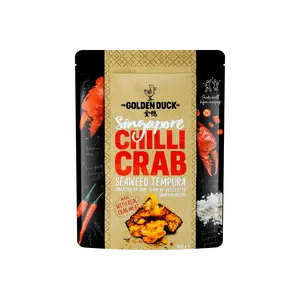Golden Duck Singapore Chili Crab Seaweed Tempura Crisps 102g - Popular Snack