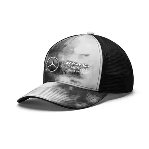 Mercedes-AMG Petronas F1 Tie-Dye Trucker Hat, Sports & Outdoor Accessory