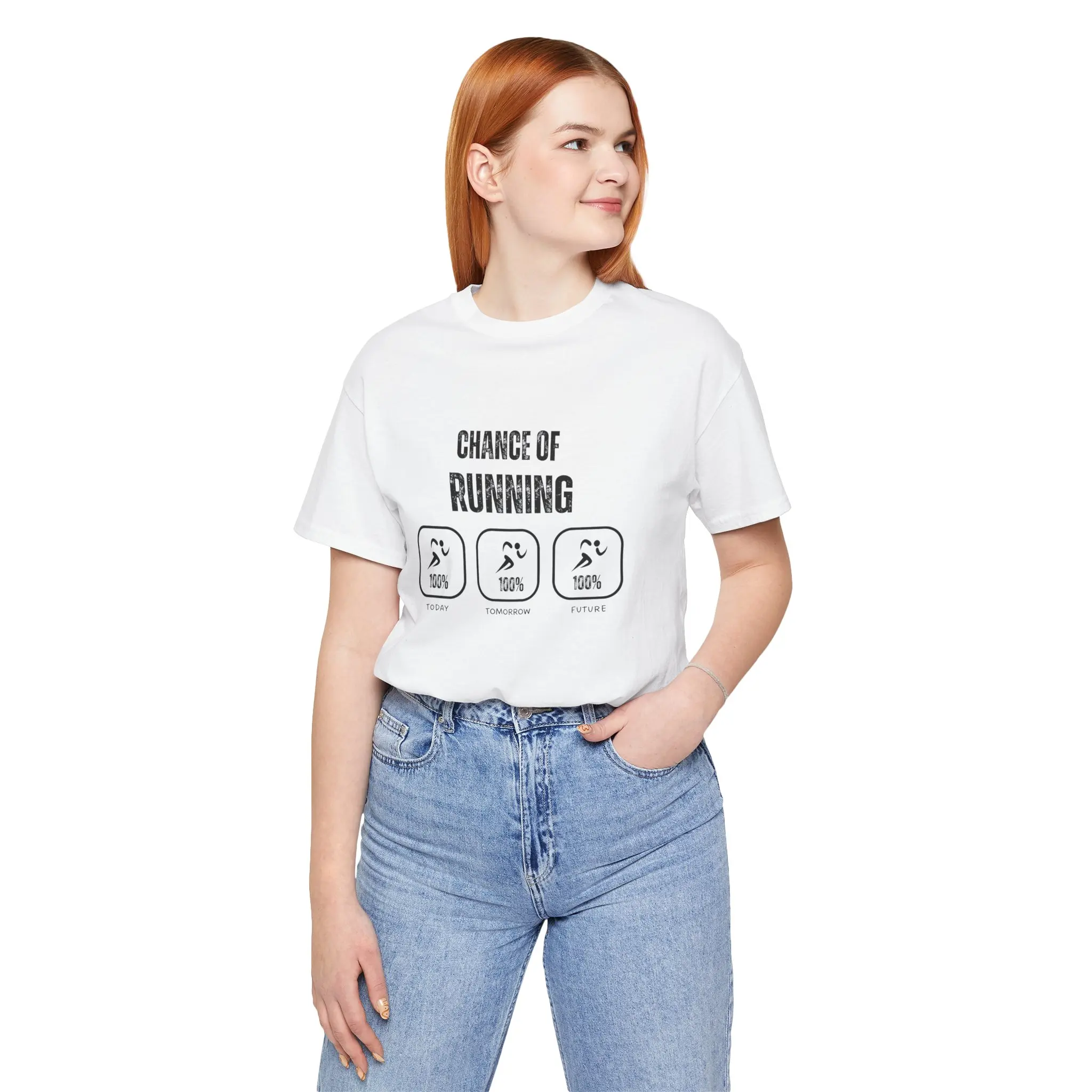 Funny Running T-Shirt for Women: Gift Idea, Fitness Humor Workout Tee