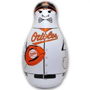 212 MAIN Team Theme Vinyl Tackle Buddy Punching Bag - Sand-Weighted for Stability, Ideal for Pre-Game Fun
