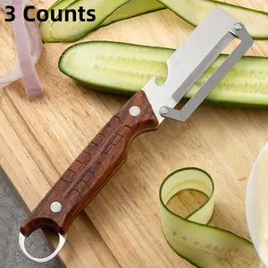 Stainless Steel Sugarcane Peeler, All Steel Kitchen Tool, Fruit Rack & Wine Opener, Durable Design, Easy-To-Use