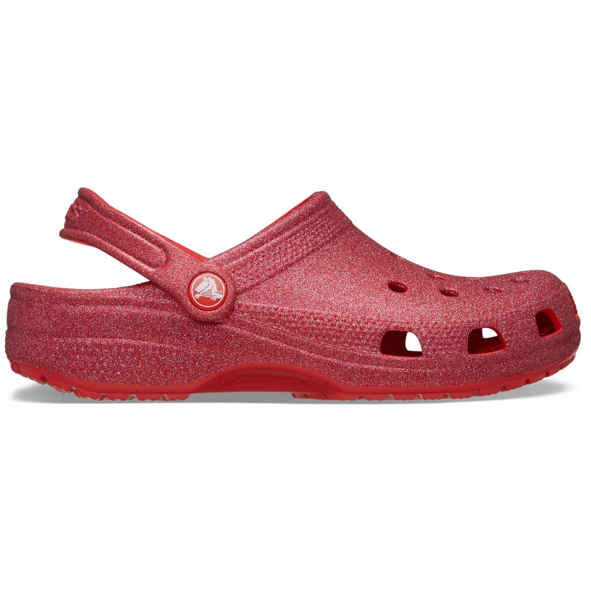 Crocs Adult Classic Glitter Clogs, Lightweight Comfortable Sparkly Shoes