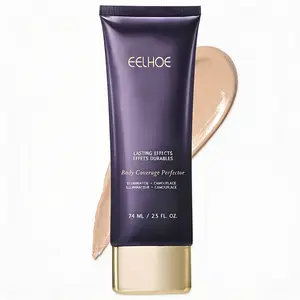 EELHOE Natural-Colored concealer Cream,Waterproof Cosmetic, Matte Look, Flawless Coverage, Even Tone, Prop 65 Safe, Soft Evanescent Finish, Body & Facial Blemish Coverage, Long-Lasting,Daily Wear Body Bronze Total Body Bronze make up skin tint