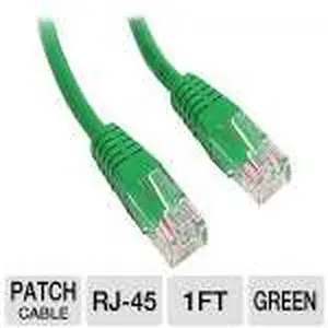 Startech M45PATCH1GN Molded Cat 5E Utp Patch Cable Patch Cable, Green
