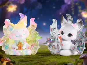 （03）BABYTHREE-Encountering the Lucky Nine-Tailed Fox Mystery Box Cartoon Figurine