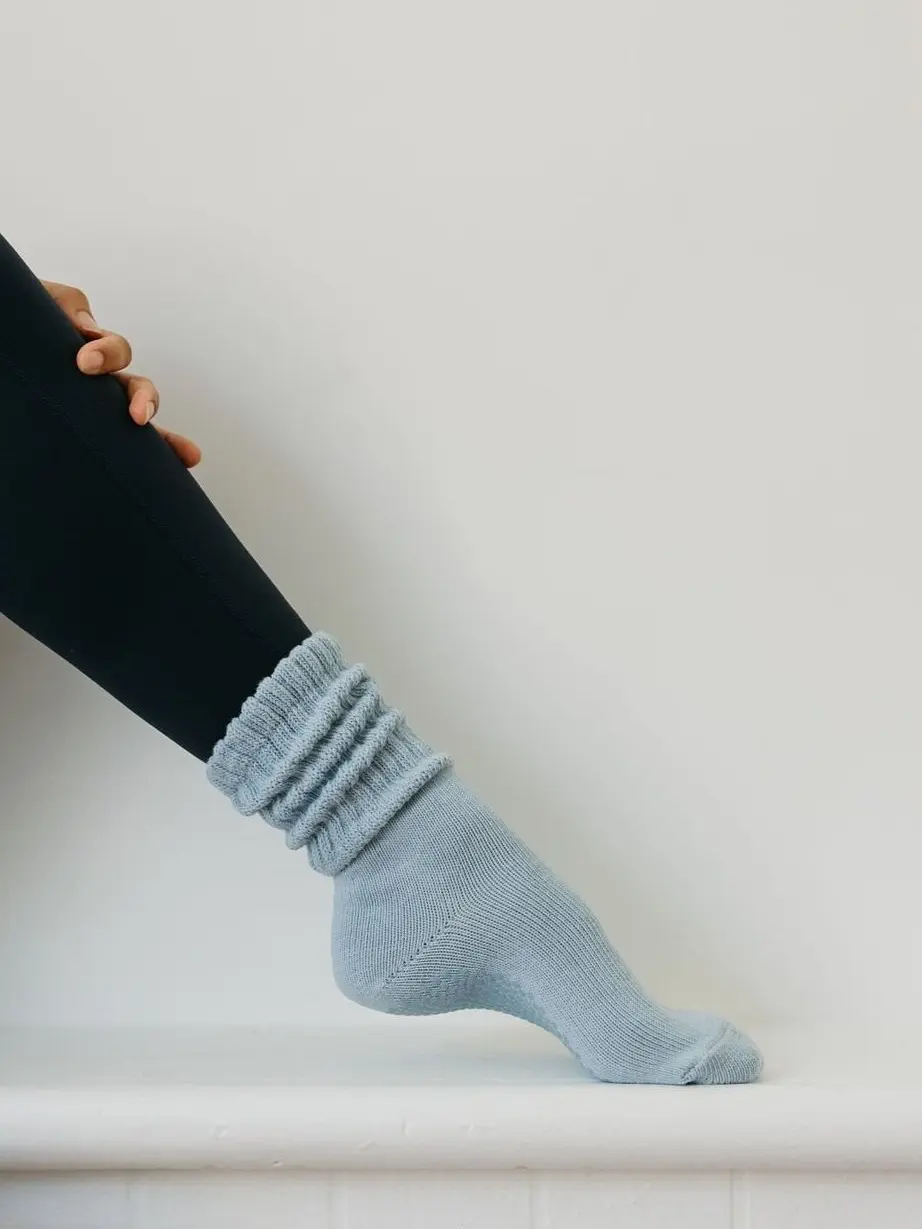 Lotties slouchy socks with classic grips Lotties slouchy socks with classic grips
