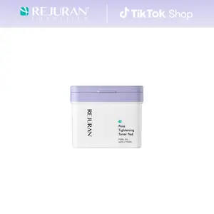 REJURAN Pore Tightening Toner Pad, PDRx 3% with DOT c-PDRN – Exfoliating Pads with AHA BHA PHA for Daily Pore Cleansing, Oil-Moisture Balance & Cooling Care, Smoother-Looking Skin, Korean Skincare