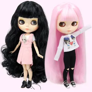 ICY DBS blyth doll 1/6 bjd toy joint body white skin shiny & matte face 30cm on toy gift anime doll
