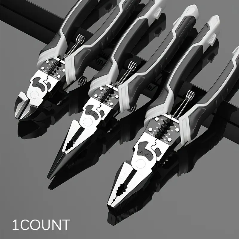 Multi-Functional Versatile Pliers, Household Diagonal Cutting Pliers, Sharp Mouth Wire Cutters, Strong Durable Large Opening, Professional Repair Tools