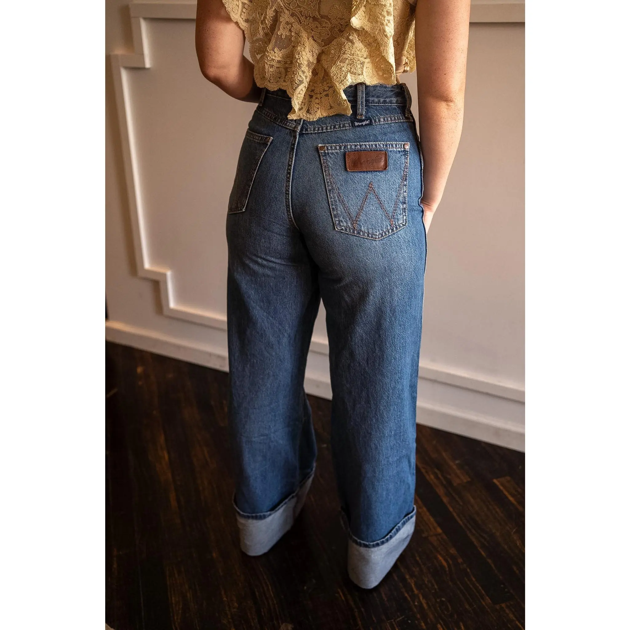 Punchy Turnt Wide Leg Jeans