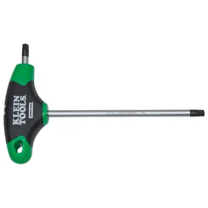 KLEIN TOOLS JTH6T25 T25 TORX Hex Key, Journeyman T-Handle, 6-Inch