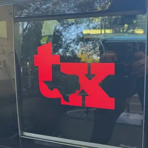 TX Texas State Outline Vinyl Decal - Vehicles - Durable Vinyl Material car truck decor