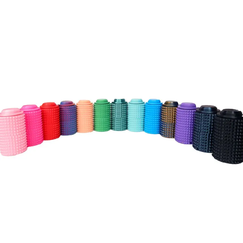 Mini Spinny – Pocket-Sized Spiky Fidget Spinner for Pain Stimming, Focus & On-the-Go Sensory Relief | Clicky Button | 2.25” x 1.25” | 3D-Printed by Th