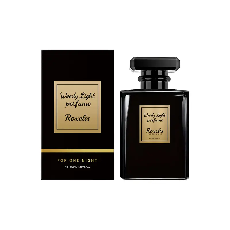 Wooden cologne perfume - Long-lasting fragrance, elegant, fresh, natural, light perfume, high-end business, portable