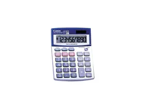 Canon CNMLS100TS 10-Digit Calculator- Dual Power- 4in.x5-.33in.x1-.2in.