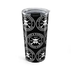 Veteran-Owned Camo Tumbler | 20oz Insulated Drinkware | Perfect for Outdoor Adventures, Gifts, Military Enthusiasts, or Everyday Use