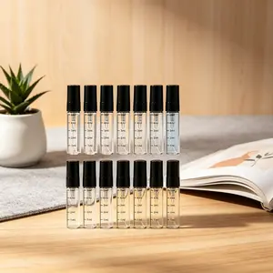 Travel Perfume Atomizer Bottle with Capacity Mark, Portable Refillable Liquid Container, Ideal for Perfume Sprays, Makeup Mist
