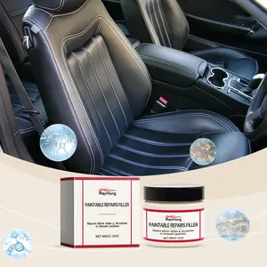 Leather Repair Filling Paste for Home Upholstery - Seamlessly Repairs Scratches, Holes, Tears and Cracks on Car Seats and Sofas