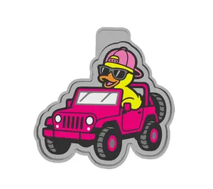 Duck Driving an Offroad Freshie Mold