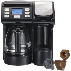 Hamilton Beach Flex Brew 12 Cups Black Coffee Maker