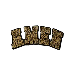 Cheetah "AMEN" Patch