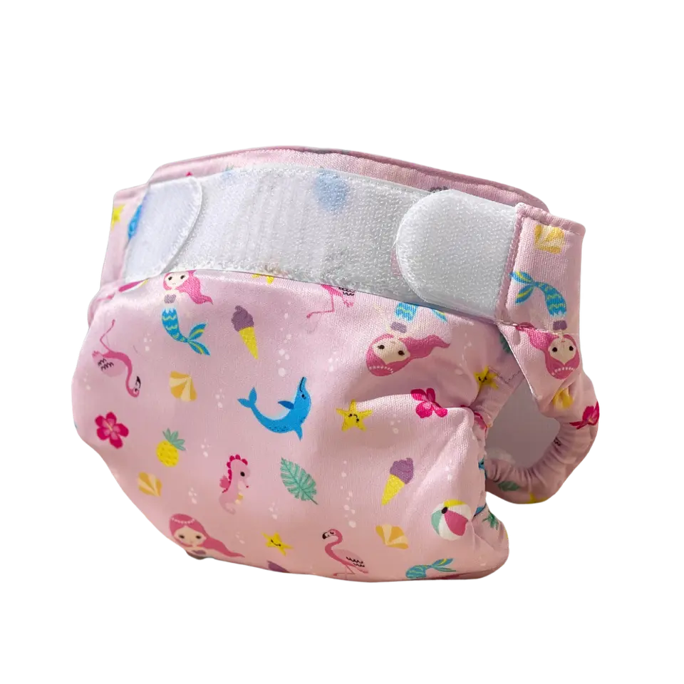 FREDS Reusable Swim Nappy for Girls - Size 2 (19-35lbs)