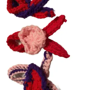 Breast Cancer Awareness Ribbons - Pink & Purple, Soft Fabric, Ideal for Supporting Breast Cancer Awareness