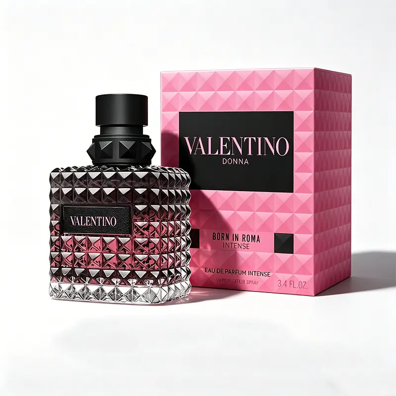Valentino Garavani Donna Born In Roma Intense Eau de Toilette for Women 3.4 oz Amber Floral