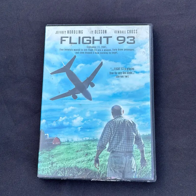 DVD Movie "Flight 93" - A Story of Love and Loss, Featuring Jeffrey Nordin and Terry Gossom, Released by Screen Gems, 2011
