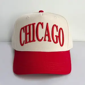 Chicago puff baseball cap