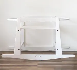 Classic Basket Stand in White