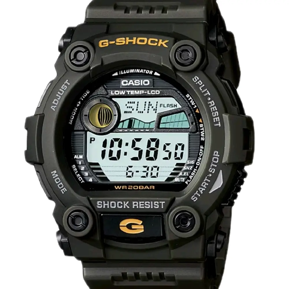 G7900-3 Casio G Shock Green digital X large Watch for men' s