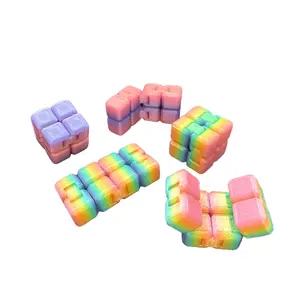 Infinity Fidget Cubes - Multi-Colored Fidget Tools for Fun and Engagement