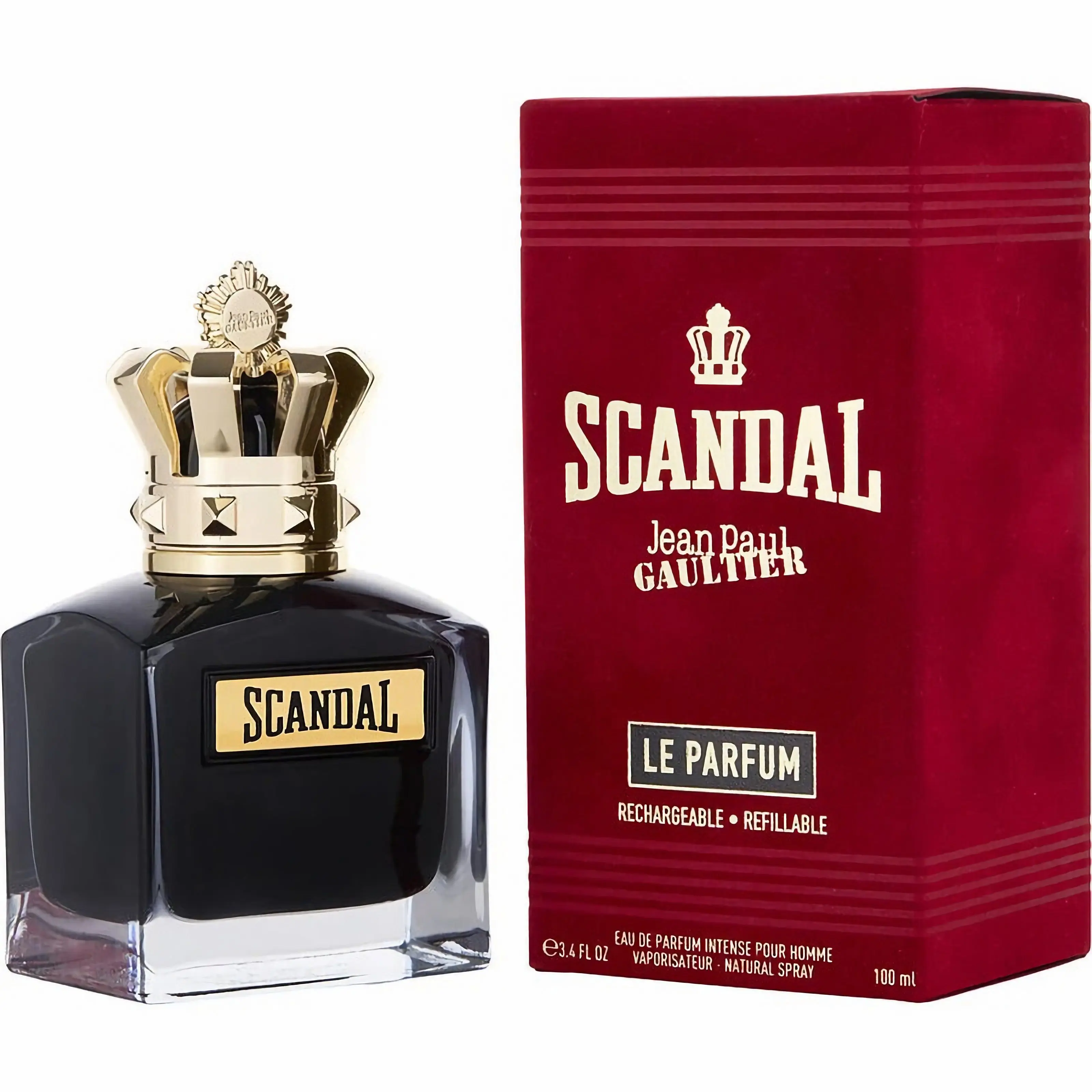 Jean Paul Gaultier Men's 3.4 Ounce Scandal Le Parfum Intense Eau de Parfum