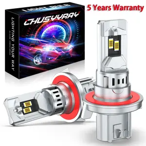 LED Headlight Kit High/Low Beam Bulbs CANBUS 2X For Ford Mustang 2005 2006 2007 2008 2009 2010 2011 2012