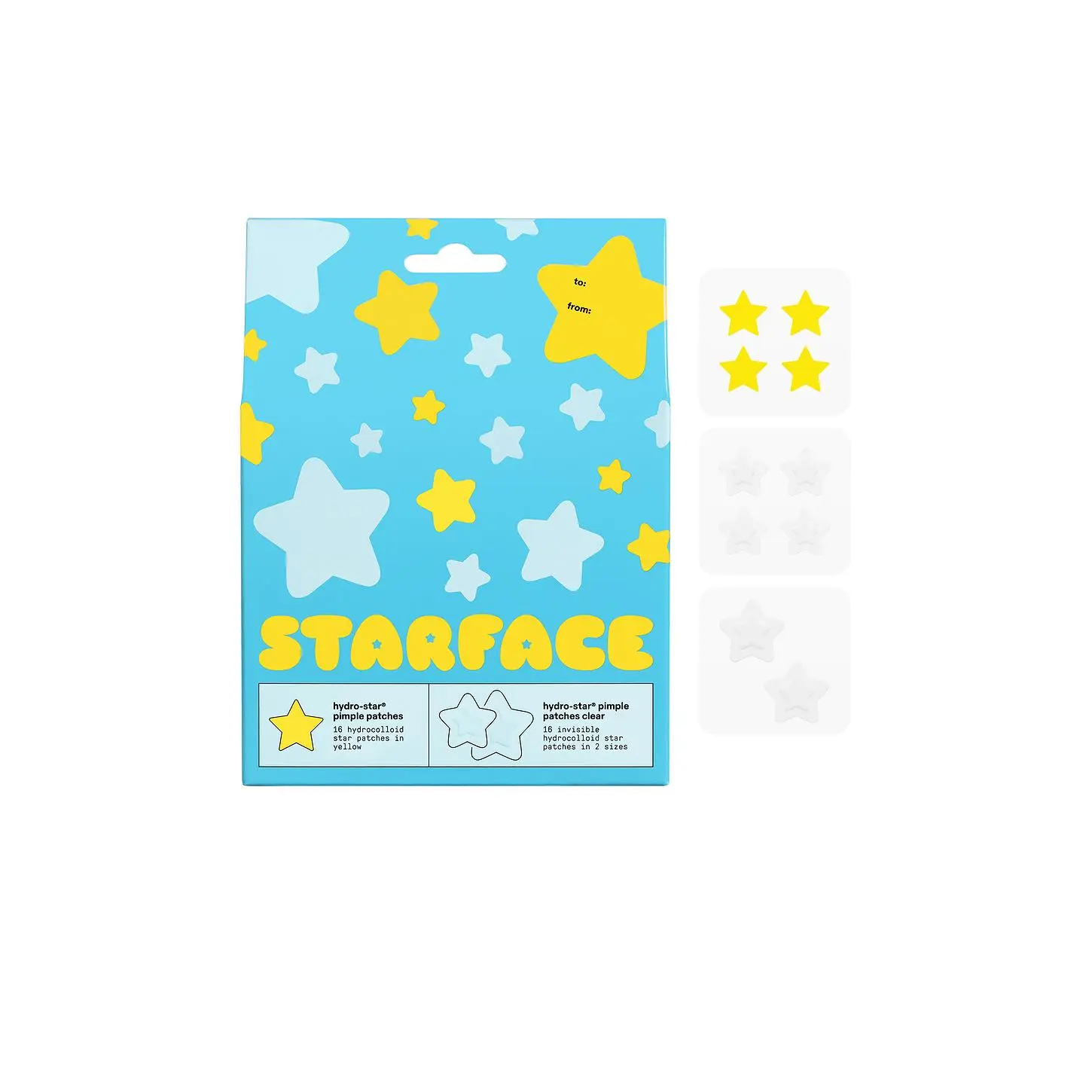 Starface Hydro-Star Pimple Patch Gift Set - Beauty & Personal Care Fragrance Set, Pimple Patches