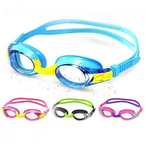 Swimming Goggles, Water Goggles, 2 Counts/set Anti-fog & Anti-UV Swimming Goggles, Adjustable Swimming Goggles for Boys & Girls, Swimming Accessories, Swim Glasses
