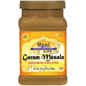 Rani Garam Masala Indian 11-Spice Blend 32oz (2lbs) 908g PET Jar ~ All Natural, Salt-Free | Vegan | No Colors | Gluten Friendly | NON-GMO | Kosher | Indian Origin