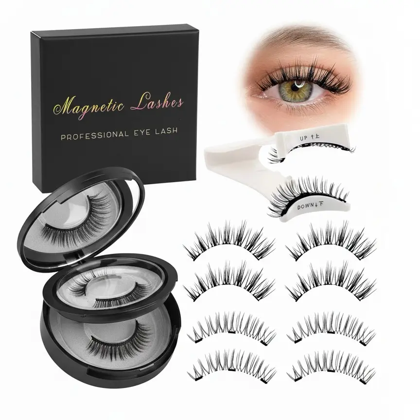Magnetic Eyelash Set, Limited Edition Magnetic Eyelash Fake, waterproof ...