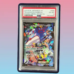 Team Aqua’s Kyogre PSA 6 Graded