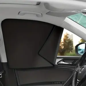 Car Side Window Sunshade, Magnetic Sunscreen Curtain, Summer Anti-heat & Protect Privacy Car Side Window Sunshade, Sturdy Sun Shade