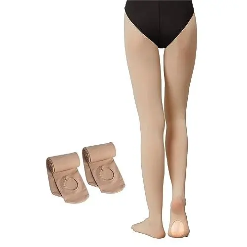 Footed Tan (Pack of 2)