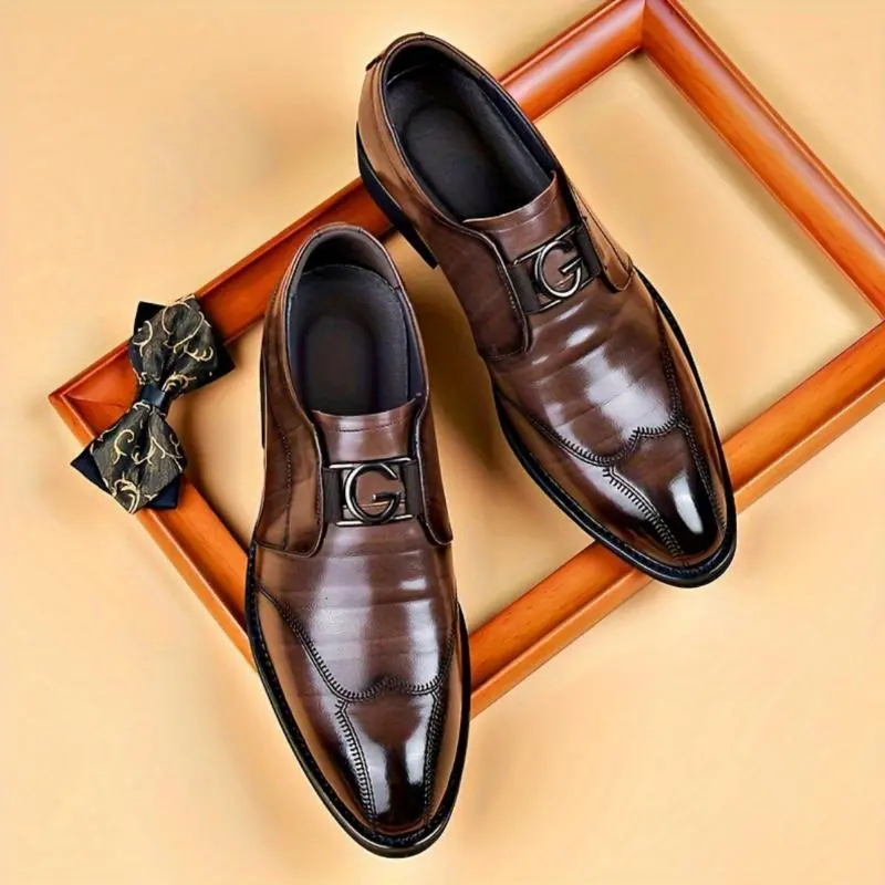 Men'sShoesModernClassicLoafersOxfordsFormalCasualBusinessWeddingWorkLace-upShoes