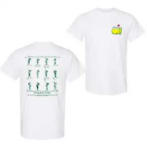 Masters of the Golf Swing T-Shirt, Augusta National Golf Shirt for Men, The Masters Tournament Golf Tee, Unisex Cotton Casual Streetwear, Vintage Graphic Tee Trendy Golf Lover Gift