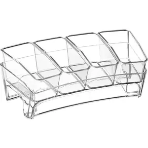 Prodyne SB6 Condiment Bar On Ice Simply Fill Bottom Of Tray