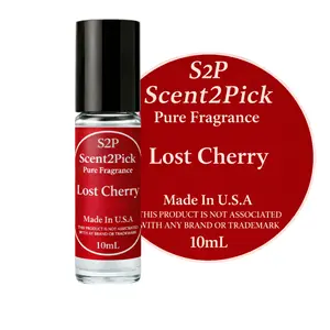 Lost Cherry Roll-On Scent Oil 10ml Alcohol-Free Long-Lasting Oil-Based Fragrance in Travel-Friendly Roller Bottle