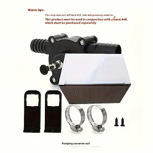 Hand Pump Water Drill Transfer Pump, Self Priming Fluid Water Transfer Pump Mini Electric Drill Pump Electric Fluid Transfer Pump Liquid Transfer Pump