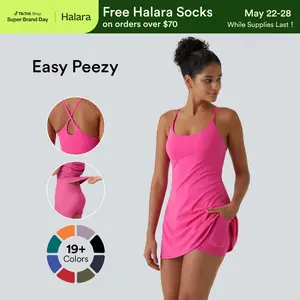 Halara SoftlyZero Plush Backless Active Dress-Easy Peezy Edition#SwimWeek