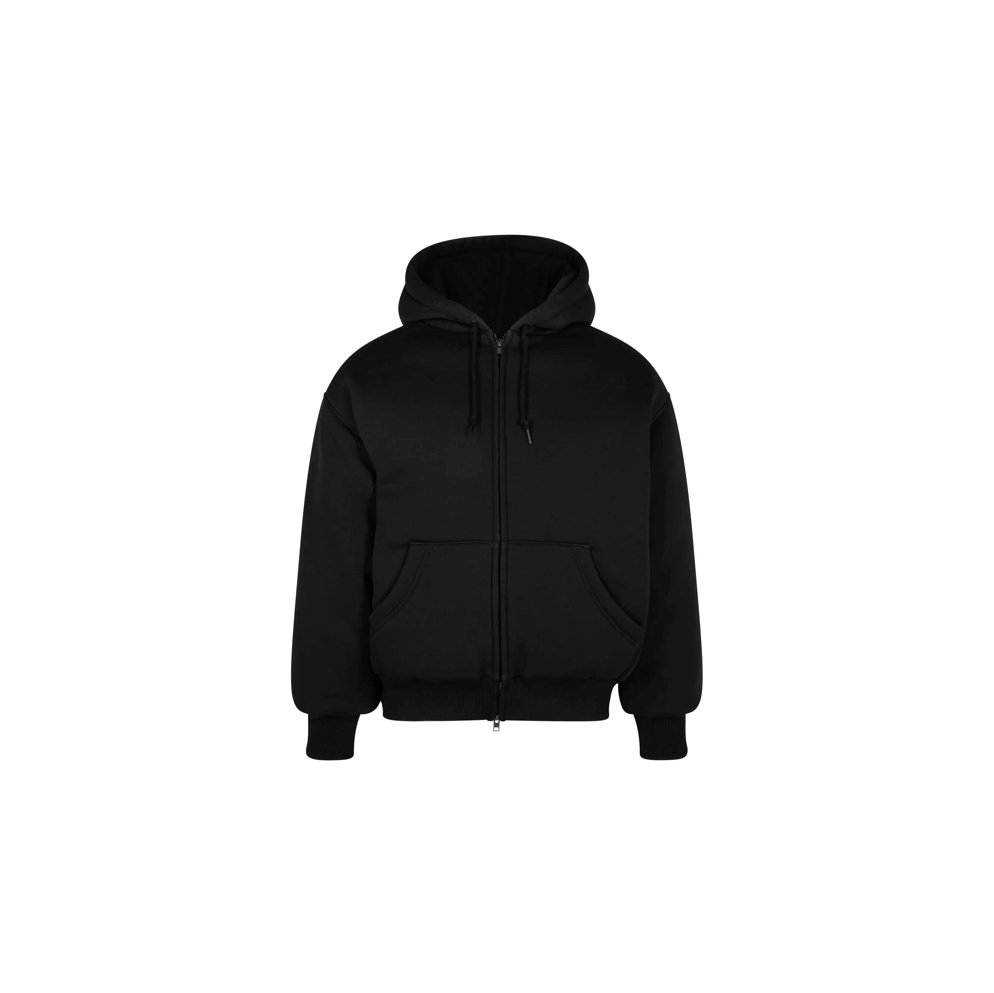 The North Face® Down Filled Zip Up Hooded Sweatshirt "FW24 Black" SU724