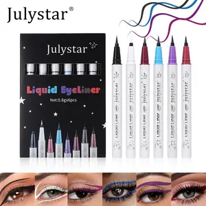 Multi-Pack Liquid Eyeliner Pen, Makeup, Smooth Application, Waterproof Formula, Smudge-Proof, One-Stroke Application, Ultra-Fine Tip